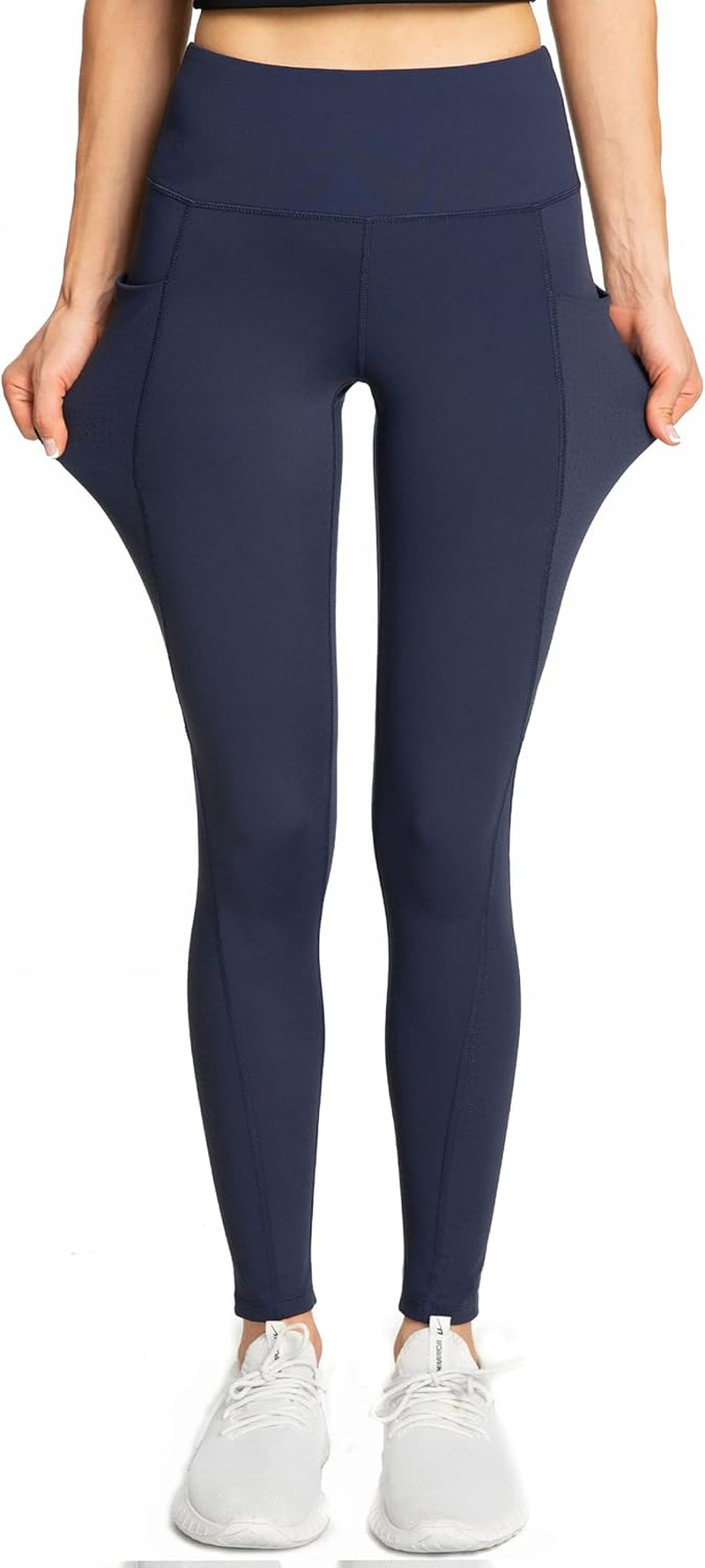 Yoga Pants for Women with Pockets High Waisted Leggings Workout Sports Running Athletic Pants