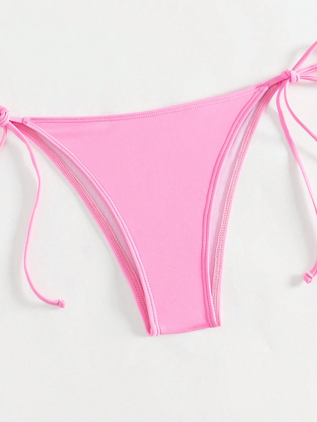 Swim Summer Beach 3Packs Solid Halter Triangle Bikini & Cover up Top